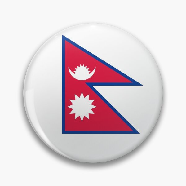 Item preview, Nepali Flag Sticker designed and sold by nepalais.
