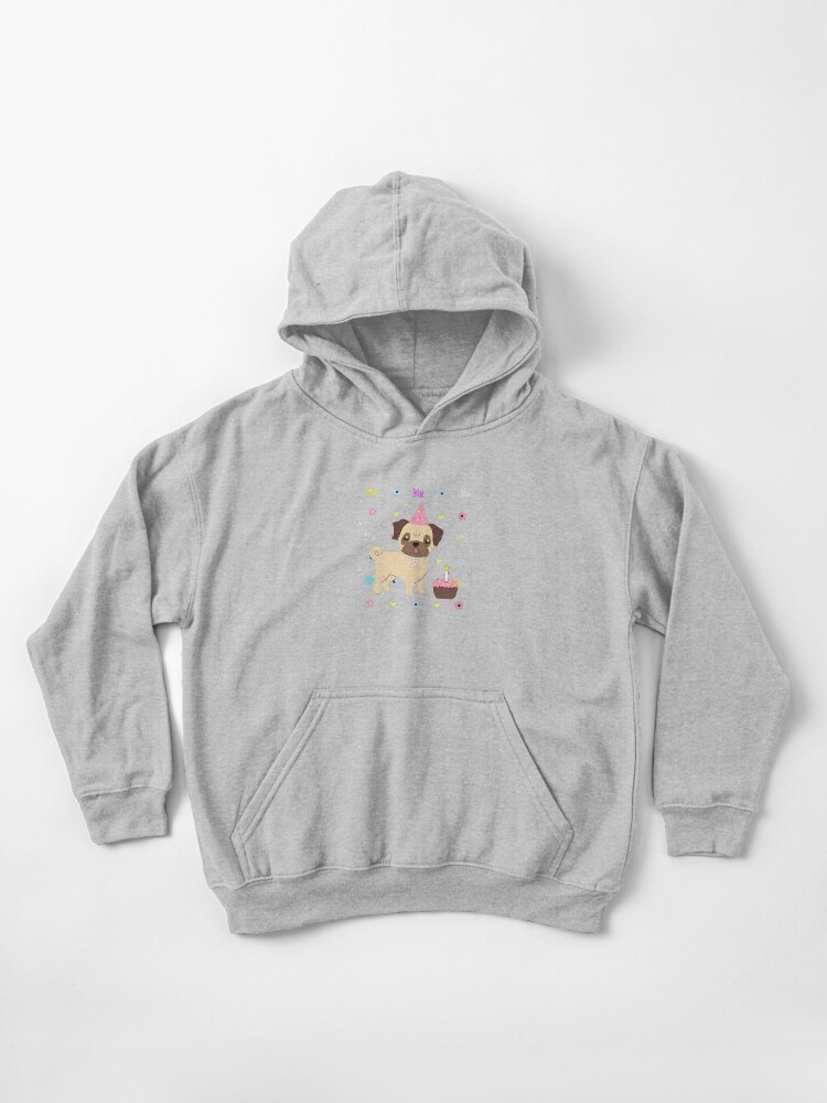 Shop Piper Rockelle Merch Frank The Pug Kids Pullover Hoodie