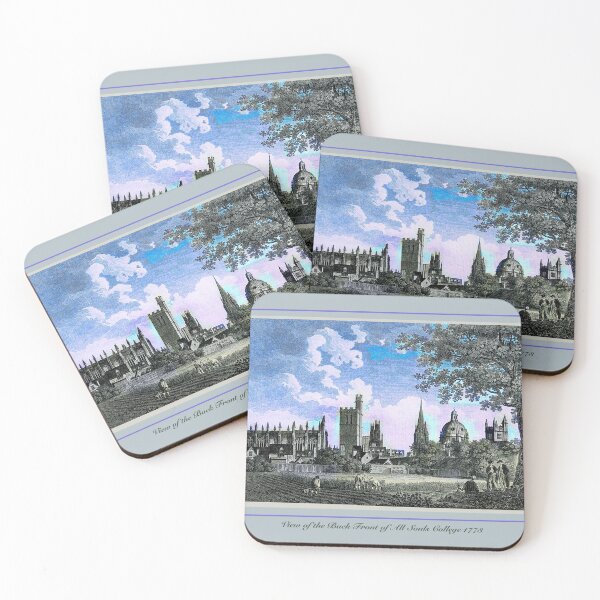 Item preview, View of All Souls College, Oxford 1773.  designed and sold by Malcolm Walker.