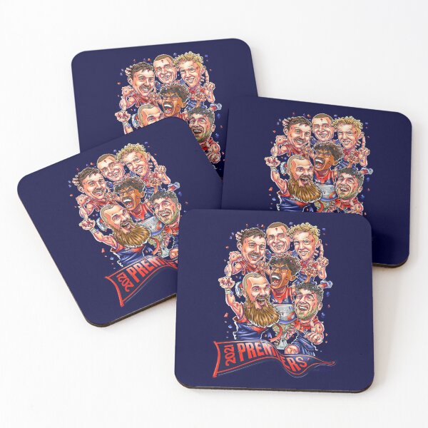 Item preview, Melbourne Demons 2021 Premiership - Unique Artwork - Gawn, Petracca, Lever, Pickett and Oliver designed and sold by baproducts.