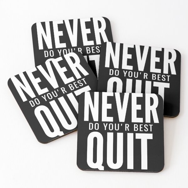 Item preview, Never Quit do your best designed and sold by JaminJ.