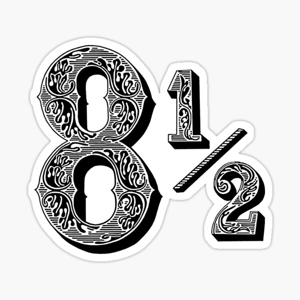 Item preview, 8½ designed and sold by Cinematheque ..