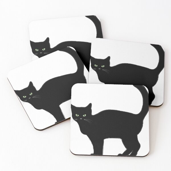 Item preview, Mr. black cat designed and sold by SiamIntrendShop.