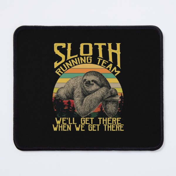 Item preview, Vintage Retro Sloth Running Team We Will Get There designed and sold by seltakimm23.
