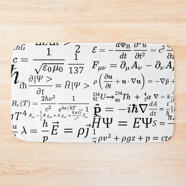 Item preview, Physics equations and formulas designed and sold by NoetherSym.