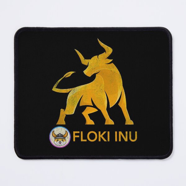 Item preview, Bull Market Floki Inu Coin To The Moon Crypto Token Floki Army Cryptocurrency Blockchain Wallet designed and sold by AriellaGross.