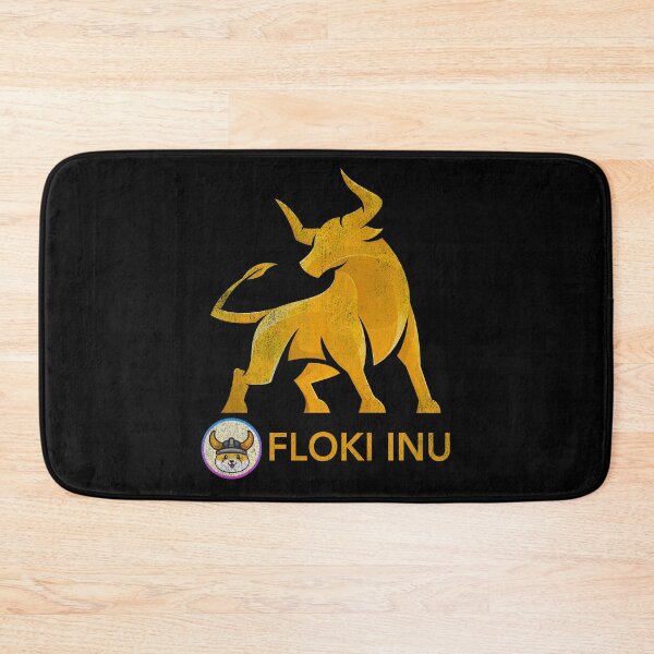 Item preview, Bull Market Floki Inu Coin To The Moon Crypto Token Floki Army Cryptocurrency Blockchain Wallet designed and sold by AriellaGross.