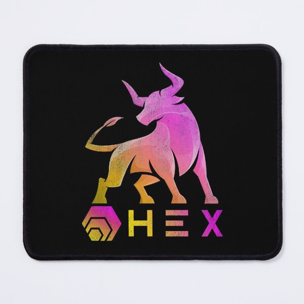 Item preview, Bull Market HEX Coin To The Moon HEX Crypto Token Cryptocurrency Blockchain Wallet designed and sold by AriellaGross.