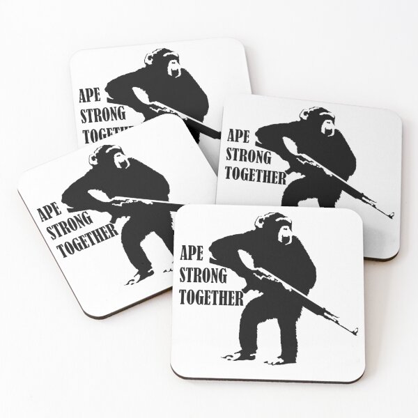 Item preview, APE STRONG TOGETHER designed and sold by Mad-Boy.