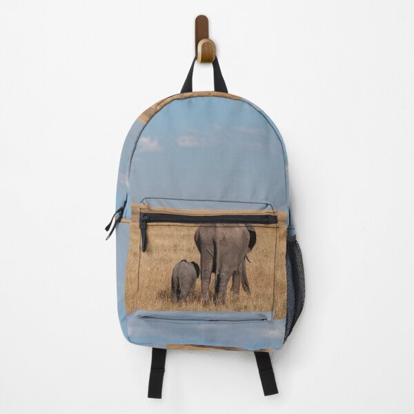 Item preview, Mom and baby elephant on the way home designed and sold by Ingo Gerlach.