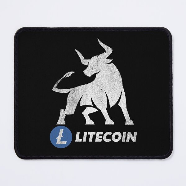 Item preview, Bull Market Litecoin LTC Coin To The Moon Crypto Token Cryptocurrency Blockchain Wallet designed and sold by AriellaGross.