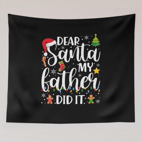 Item preview, querido santa mi padre lo hizo Divertido regalo de Navidad feo Pijama Clásico de Navidad designed and sold by wi trendshop.