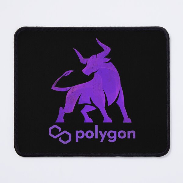 Item preview, Bull Market Polygon Matic Coin To The Moon Crypto Token Cryptocurrency Blockchain Wallet designed and sold by AriellaGross.