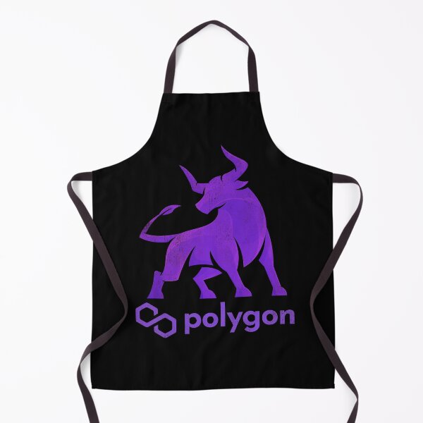 Item preview, Bull Market Polygon Matic Coin To The Moon Crypto Token Cryptocurrency Blockchain Wallet designed and sold by AriellaGross.