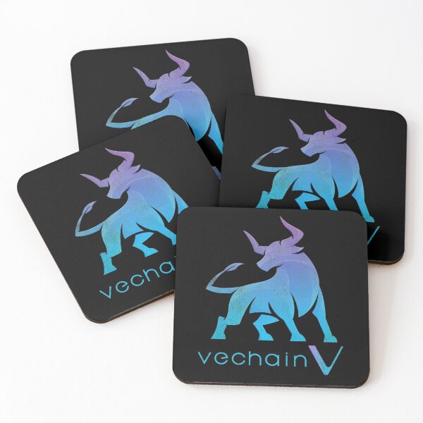 Item preview, Bull Market Vechain VET Coin To The Moon Crypto Token Cryptocurrency Blockchain Wallet designed and sold by AriellaGross.