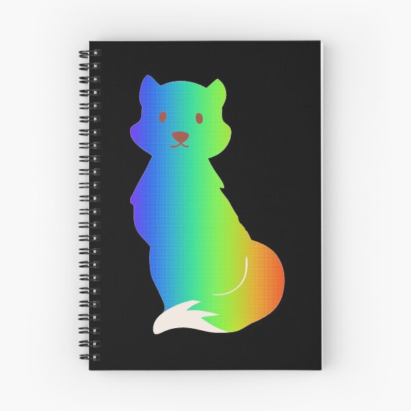 Item preview, Colourful fox pattern - Rainbow designed and sold by LukjanovArt.