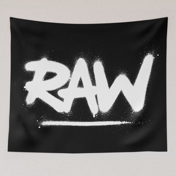 Item preview, graffiti sprayed raw word designed and sold by Paulus-DB.