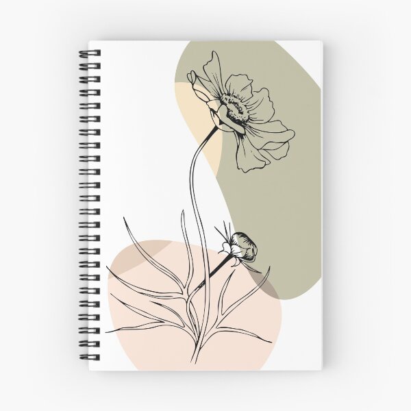 Item preview, Graphic flower and abstract spots. designed and sold by gsm-print772.