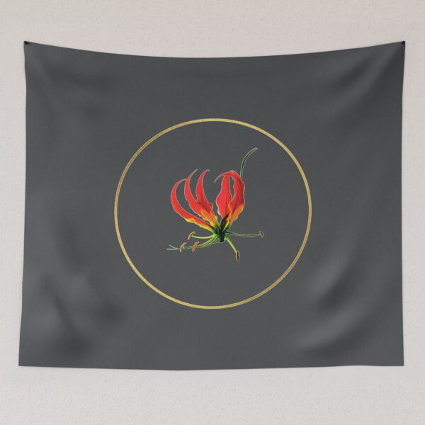 Item preview, Flame Lily Fire Lily - Source Of All Life designed and sold by Digitalme Designs.