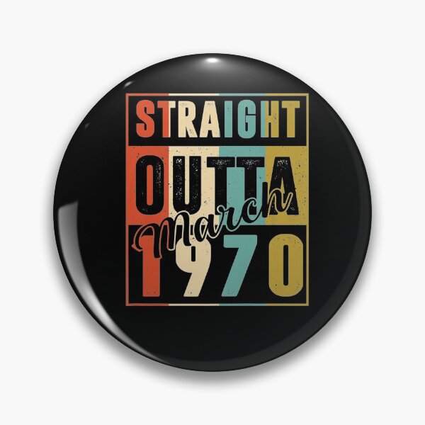 Item preview,  51 Years Old Birthday Gift Straight Outta March 1970 Premium  designed and sold by ToniWagner.