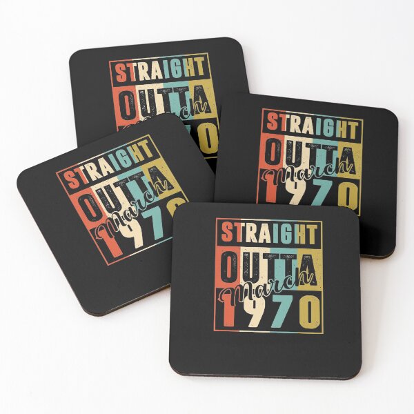 Item preview,  51 Years Old Birthday Gift Straight Outta March 1970 Premium  designed and sold by ToniWagner.