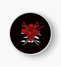 Always be yourself unless you can be a pirate Pirate Clock
