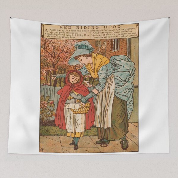 Item preview, Walter Crane Red Riding Hood  designed and sold by Pinkmagenta.