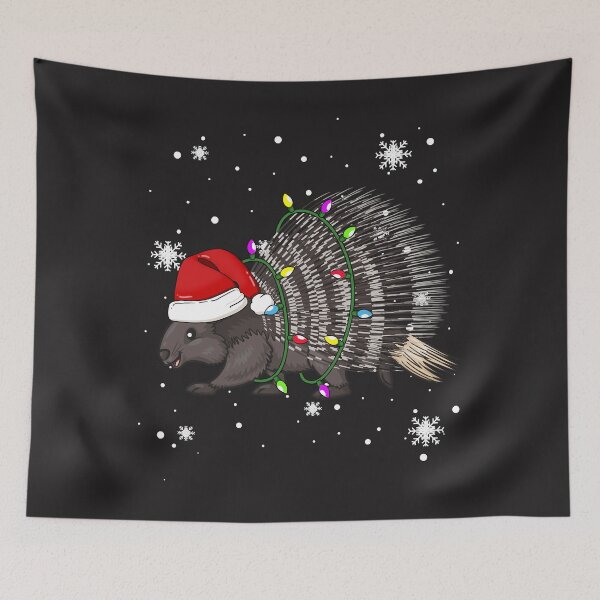Item preview, Porcupine Christmas Lights Led Funny Santa Hat Christmas designed and sold by Christmas222.