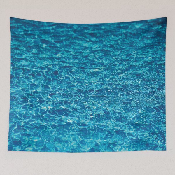Item preview, Blue clear Pool water  designed and sold by patternme.