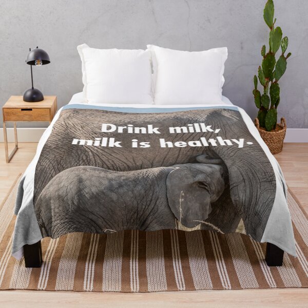 Item preview, Drink milk, milk is healthy designed and sold by Ingo Gerlach.