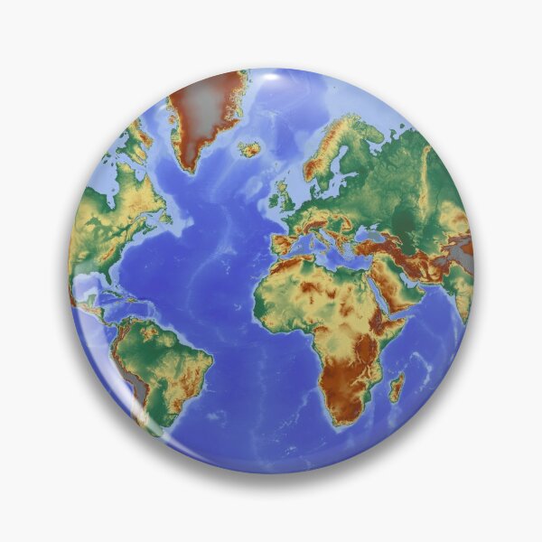 Item preview, World map designed and sold by KNBS.