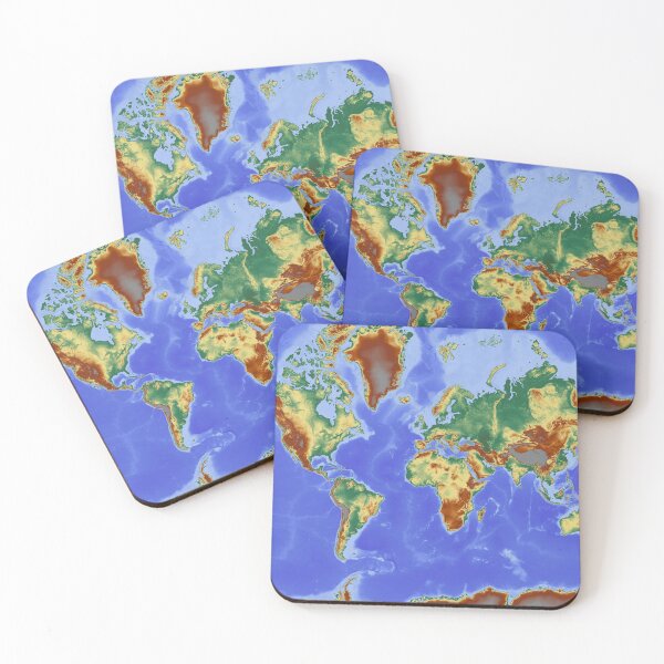 Item preview, World map designed and sold by KNBS.