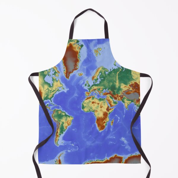 Item preview, World map designed and sold by KNBS.