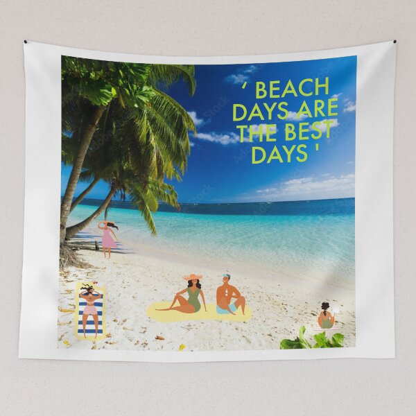 Item preview, Beach Days Are The Best Days designed and sold by suryaperi.