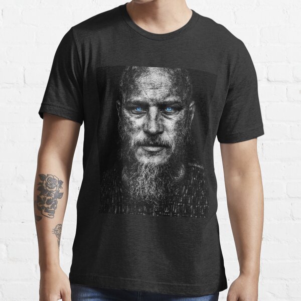 Escudo Maiden T Shirt Vikingos Odin Thor Valhalla Nordic Ragnar Lodbrok Lagertha