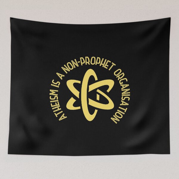 Item preview, Atheism is a non prophet organisation! Funny | sarcastic atheism design! designed and sold by HROC.