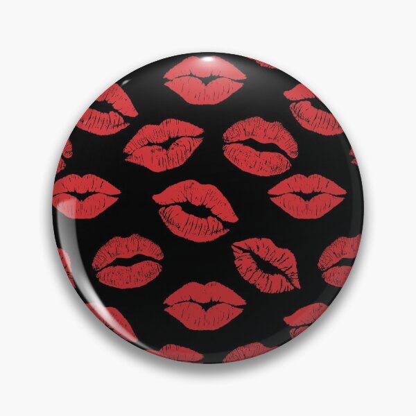 Item preview, Red Lipstick Stain Pattern designed and sold by thelustrous.