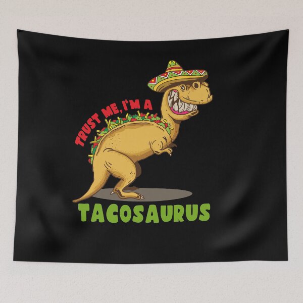 Item preview, Tacosaurus Dino and Tacos  designed and sold by Dubbra.