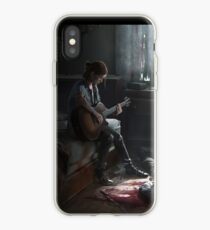 Ellie playing guitar iPhone Case