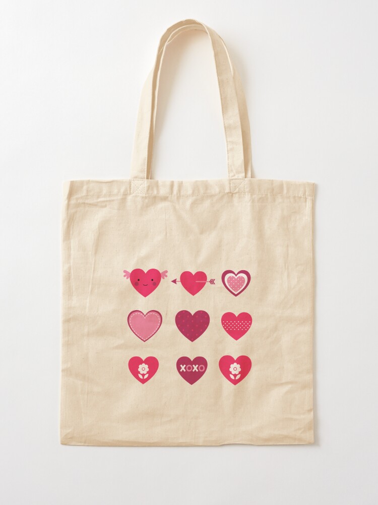 Cute Hearts  Tote Bag for Sale by Ali Hökerek