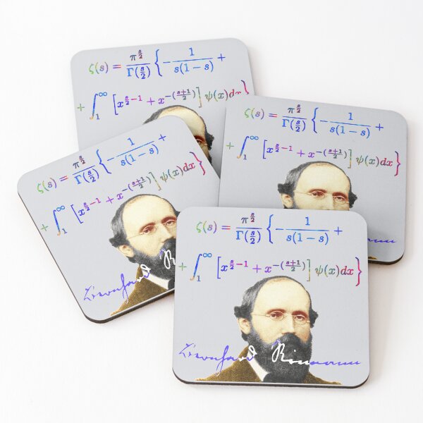 Item preview, Bernhard Riemann Zeta function designed and sold by GePadeSign.