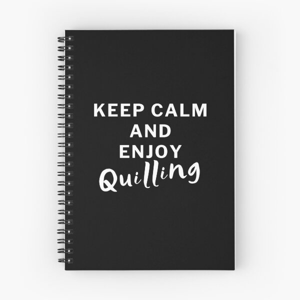 Item preview, Keep Calm An Enjoy Quilling designed and sold by RmeenaArt.