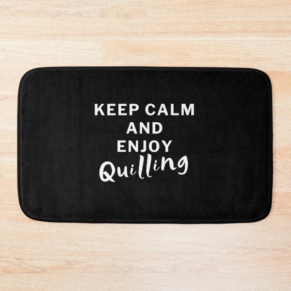 Item preview, Keep Calm An Enjoy Quilling designed and sold by RmeenaArt.