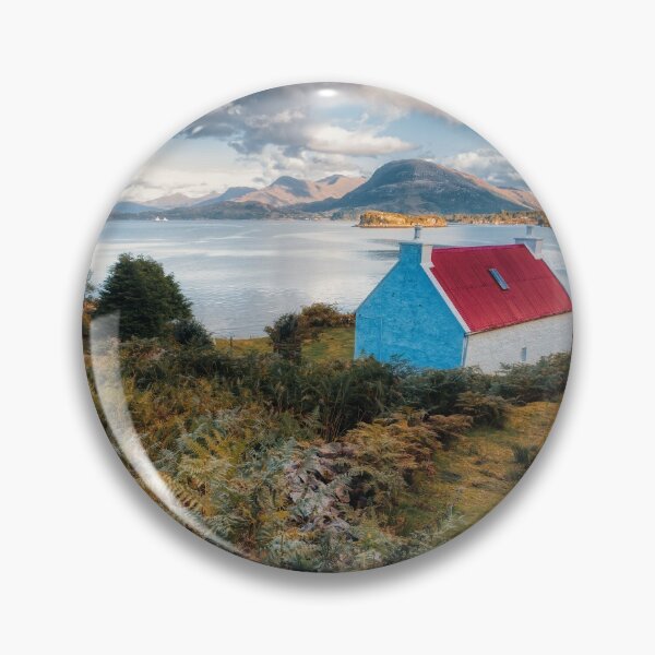 Item preview, Red Roofed Cottage Applecross designed and sold by derekbeattie.