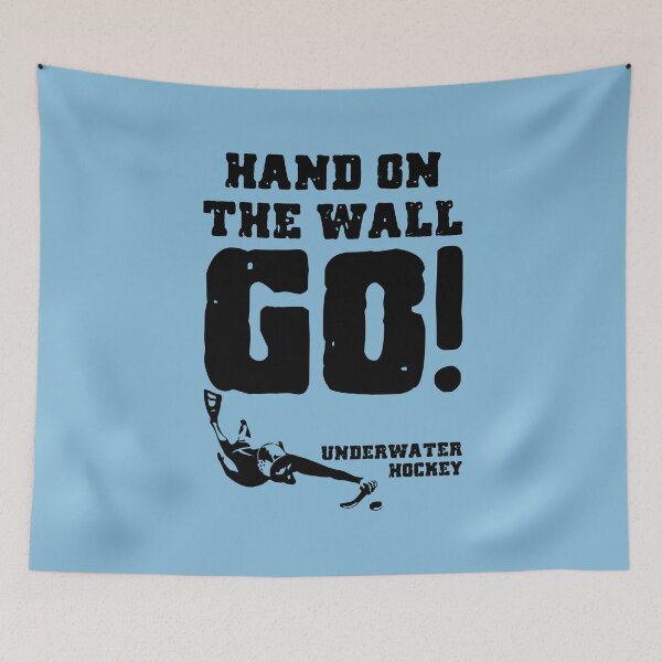 Item preview, Underwater Hockey Hand On The Wall designed and sold by UWH-Designs.
