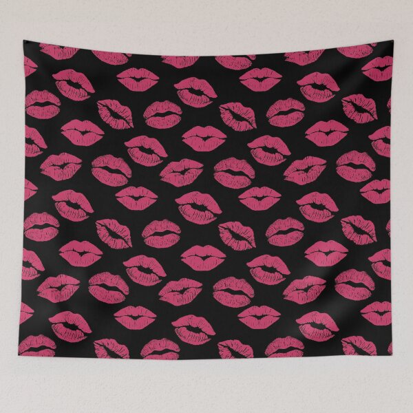 Item preview, Pink Lipstick Stain Pattern designed and sold by thelustrous.
