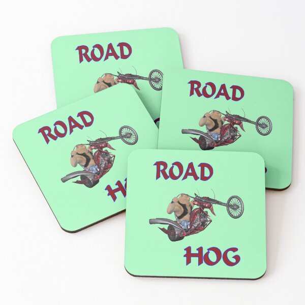 Item preview, Road Hog, pig on a bike designed and sold by LoneAngel.