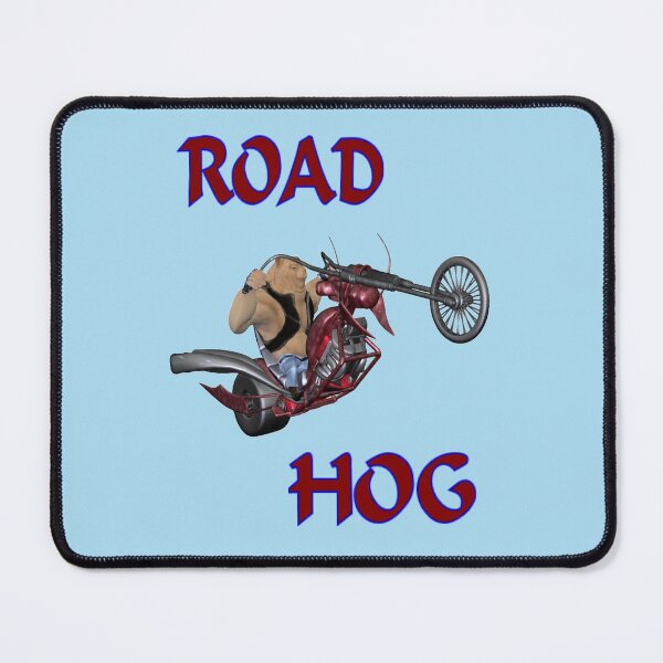Item preview, Road Hog, pig on a bike designed and sold by LoneAngel.