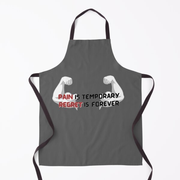 Item preview, Pain is temporary regret is forever, motivational quote for workout and study, inspirational saying, gift for men, gift for women designed and sold by Special-Art1.