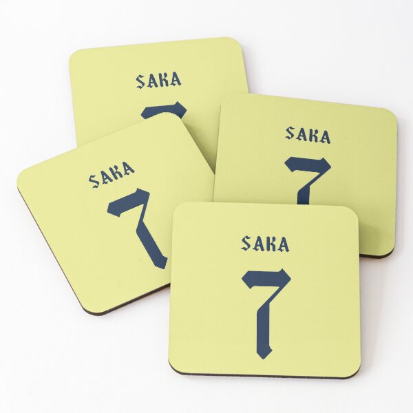 Item preview, Saka 7 Arsenal Away 2021-22 designed and sold by josh205.